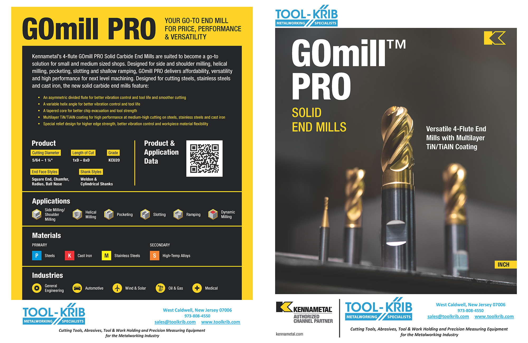 KMT GOmill PRO Flyer page 1